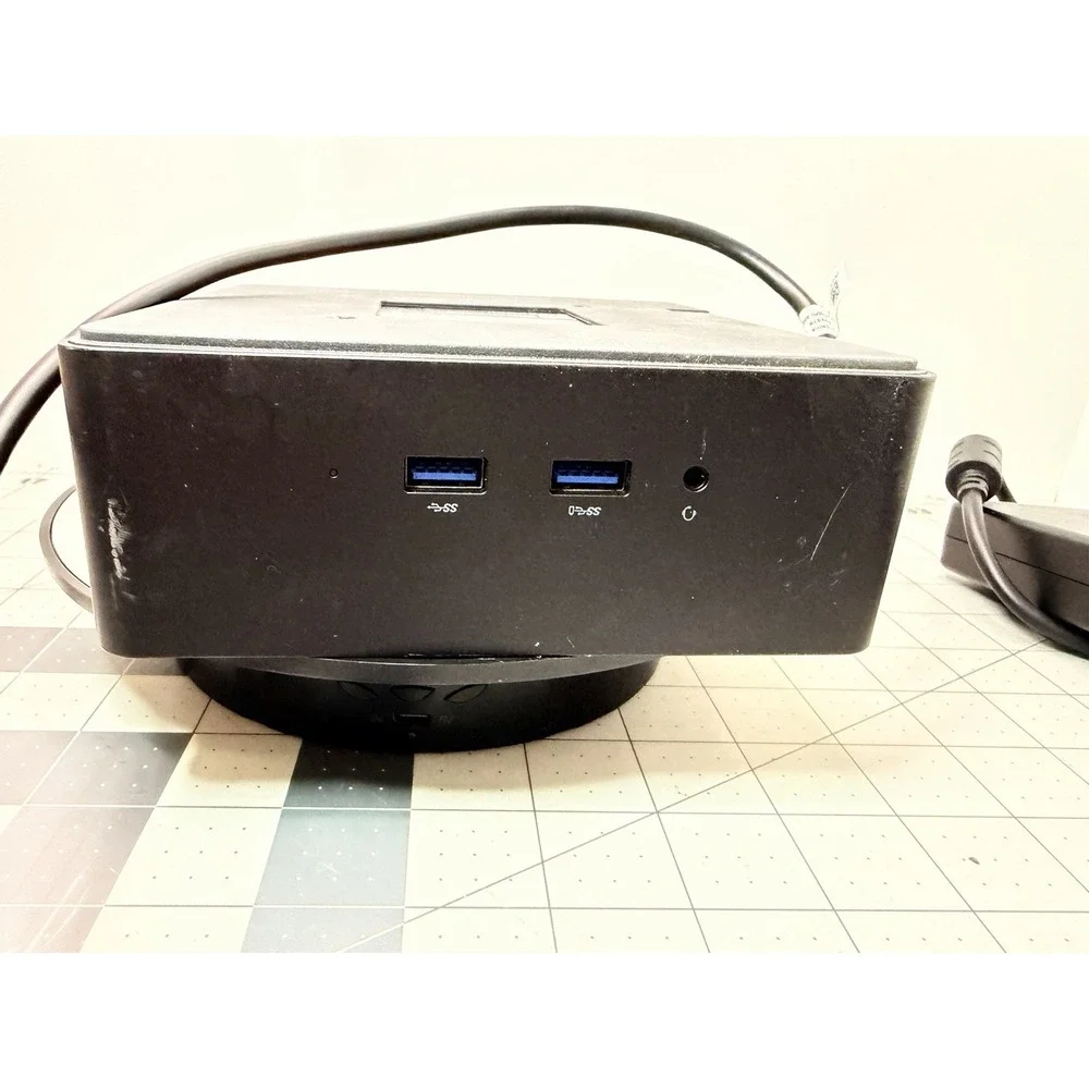 Dell Thunderbolt Dock TB16 (Model K16A) with power adapter.